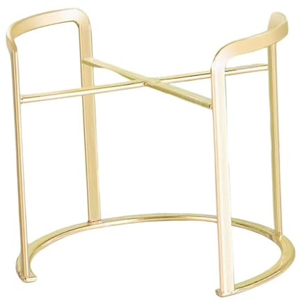 Sharplace Base de Soporte para Dispensador de Bebidas, Diámetro de 20 Cm, Ideal para Jarras de Agua Fría Y Picnics, Oro, tal como se describe