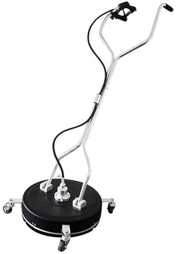 TYQMYSM Spazzatrice in plastica ad alta pressione da 50,8 cm per idropulitrice da 4000 psi, detergente rotante per pavimenti di grado commerciale con diametro di 52 cm per vialetti in cemento