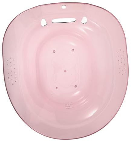 HOODANCOS Praktische als Sitzbad aus Pet mit Rutschfestem Design Sitzbadewanne für Schwangere und Senioren zur Wochenbettpflege im Haushalt