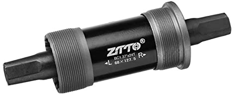 Zpengtai Movimento Centrale Perno Quadro MTB. Bicicletta BSA. Bracket Inferiore 68mm Bicycle Square Taper da Fondo BB. for Il crankset Conico Quadrato(68x127.5mm)