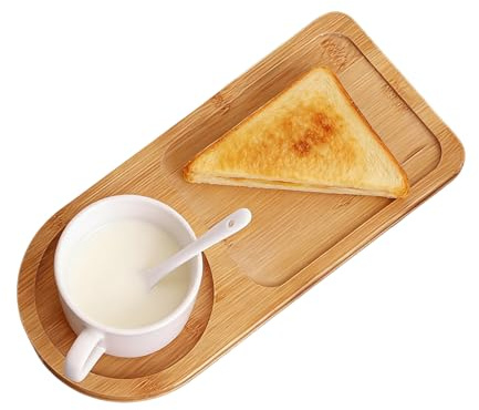 Serveringsbrickor, presentationsplatta med fack för förvaring, mellanmålsbräda med fack - för frukt, ost, familjemöten, picknick, banketter, fest, semester