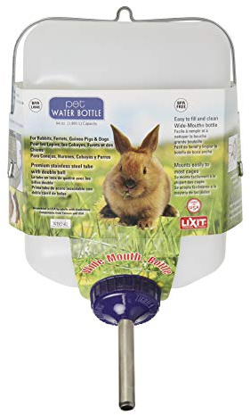 Lixit Corporation SLX0670 Allwetter-Wasserflasche, Kaninchen, 1,8 l