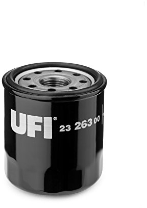 UFI Filters, Filtro de Aceite 23.263.00, Filtro de Aceite de Recambio, Apto para Coches, Apto para Modelos de Chevrolet, Citroen, Lexus, Nissan, Peugeot, Suzuki y Toyota
