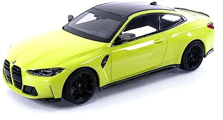 Minichamps 155020120 1:18 BMW M4-2020-Yellow Sammel-Miniaturauto, Gelb