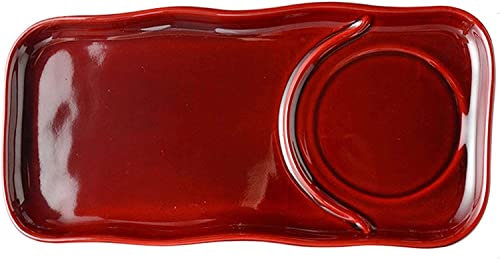 Ciotola for cereali, scodella for zuppa, scodella for il tè, ciotole for la colazione in ceramica o piatto rettangolare, ciotola for zuppa di cipolla da 20 once con manico in porcellana for zuppa di c