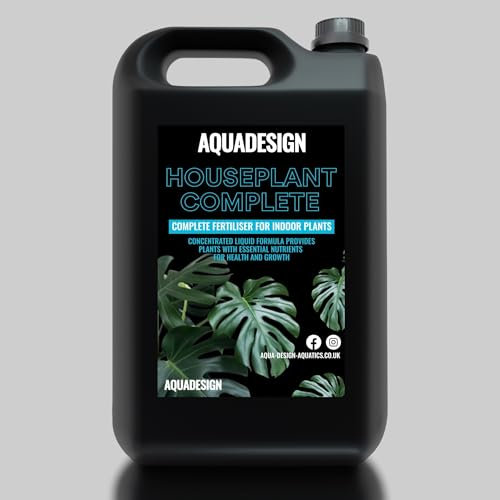 AquaDesign Houseplant Complete 2500ML Concentrated Indoor Liquid Plant Fertiliser Food