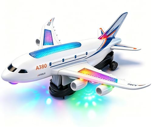Big Plane Toys, Electric Aeroplane for Boys Girls Kids Ages 3+ Year Old