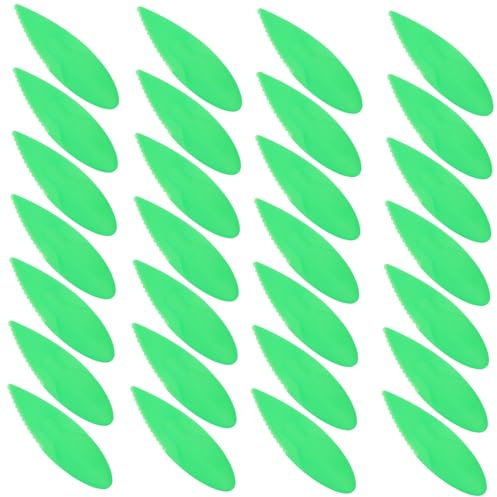 POPETPOP 50pezzi Cucchiaio per Cucina in Plastica Strumento per Pelare Kiwi Utensile per Dividere Kiwi Strumento per Tagliare Frutta per Pelare Frutta Cucchiaio per Cucina per Gadget da per