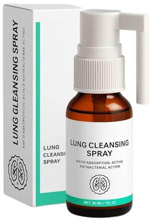 Breathease Lungen-Wiederherstellungsspray, Breathease Lungenspray, Qartel Lungenreinigungsspray, Lung Cleansing Spray Quartel, Breathease Lung Restoration Spray (1pcs)