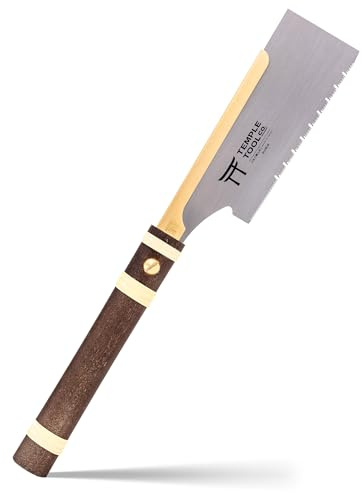 Japanese Pull Saw - Dozuki 6 for Ripcut and Crosscut - Hand Saw for Dovetails, Tenons, Fine Joinery - Dovetail saw - Temple Tool Co.