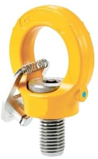 Hoist Rings Industrial 8-291K-001-150 Series Swivel Hoist Rings Heavy Duty(8-291K-003 M8)