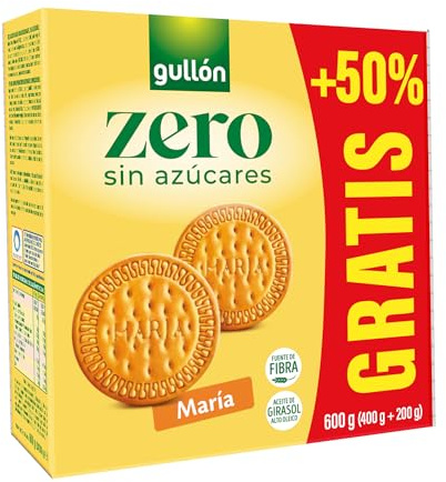 Galletas María Gullón Zero Sin Azúcres +50% GRATIS