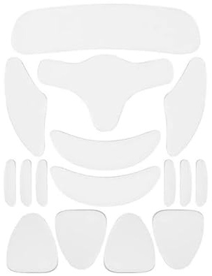 Parches Faciales Antiarrugas, 16 Parches Reutilizables de Silicona, Diseño Suave y Respetuoso con la Piel y Lavable, para Frente, Ojos, Mejillas, Boca, Cuello y Pecho