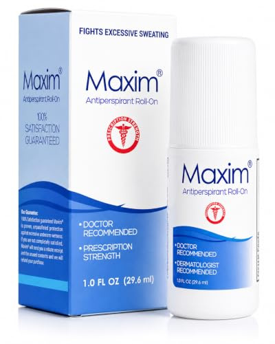 Maxim Prescription Strength Antiperspirant & Deodorant - Doctor and Dermatologist Recommended by Corad Healthcare Inc.