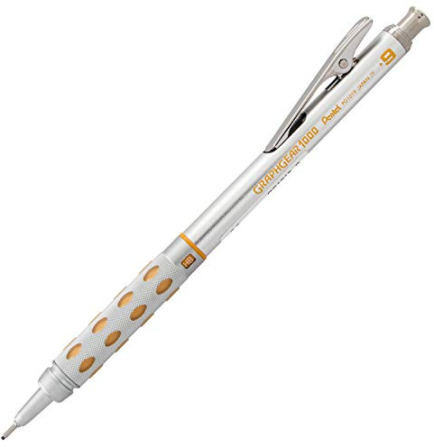 Pentel 0.9mm Graphgear 1000 Mechanical Pencil yellow PG1019-G