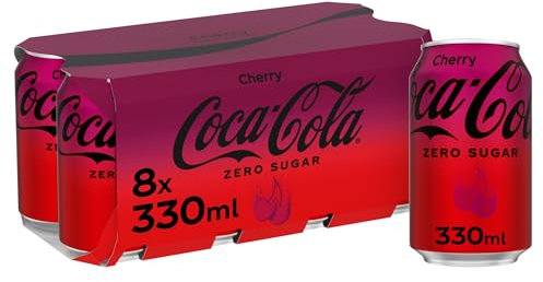 Coca-Cola Zero Sugar Cherry 8 x 330 ml