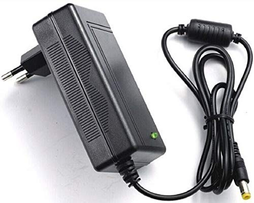CARGADOR ESP Cargador Corriente 12V Compatible con Reemplazo para Monitor Tactil 10POS TS-17UN Pantalla TFT TV Recambio Replacement
