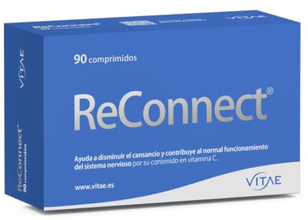 Vitae – ReConnect 90 comprimidos | NADH, CoQ10, Serina y Vitamina C | Rendimiento Cognitivo | Memoria, Concentración y Aprendizaje | Apoyo ante Fatiga Mental y Cansancio Diario