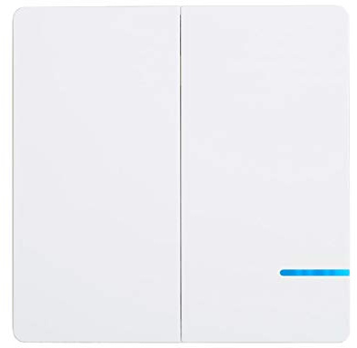 NineLeaf Interrupteur Wifi, lumière Minuteur Interrupteur de commande Wi-Fi, Smart sans fil 1/2/3 Gang Interrupteur mural compatible avec Google Alexa Home App et fonction de télécommande RF