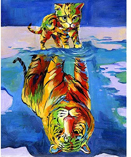 Puzzle 5000 Teile für Erwachsene,Kleiner gelber Tiger Puzzles Geschicklichkeitsspiel für die Ganze Familie, Landschaf Puzzle Schwer Dekompressionder Erwachsenenpuzzle ab 14 Jahren-61.61x41.53 Zoll (1