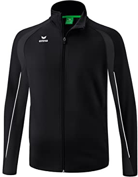 Erima unisex - vuxen LIGA STAR Polyesterträningsjacka (1032324), svart/vit, M