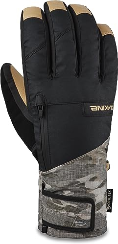 Dakine Gore-Tex Lederhandschuh, kurz, Camouflage, Größe S