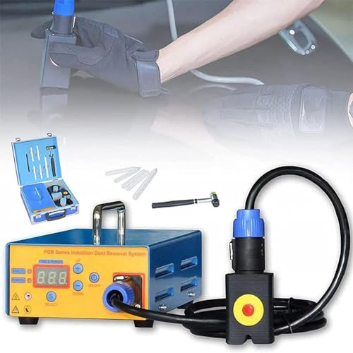 ExoticaBlend Tirabolli per Carrozzeria, Hot Box Induzione Macchina Riparazione di Ammaccature, Kit Estrattore Ammaccature, Estrattore Automatico di Ammaccature Profonde