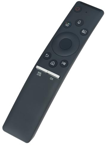 VINABTY ersättning röstfjärrkontroll lämplig för Samsung Flat QLED 4K Q6FN 2018 TV GQ49Q6FNGT GQ49Q6FNGTXZG QE49Q6FN Q49Q6FN QE55Q6FN GQ55Q6FN QE65Q6FN GQ65Q6FN QE75Q6FN GQ75Q6FN QE82Q6FN GQ82Q6FN