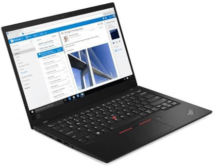 Lenovo ThinkPad X1 Carbon Gen 7 14 Zoll Touch Display Intel Core i7 8665U 1TB SSD Festplatte 16GB Speicher Windows 11 Pro 4G LTE Fingerprint Webcam Notebook Laptop (Generalüberholt)