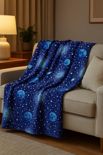 GX GARGIX Plaid Caldo in Pile, Coperta Morbida per Divano, Singolo, Matrimoniale, Microfibra Diverse Fantasie (Matrimoniale 160x200Cm, D3D-2)