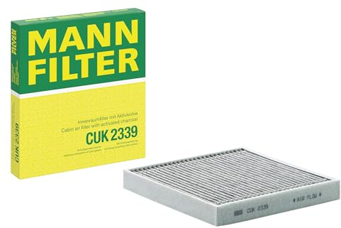 MANN-FILTER CUK 2339 Innenraumfilter/Kabinenluftfilter - Pollenfilter mit Aktivkohle - für Pkw + Transporter