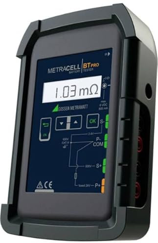 Gossen Metrawatt Batterietester METRACELL BT PRO Messbereich (Batterietester) bis 600V Akku, Batteri