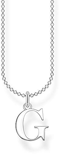 THOMAS SABO Halskette Buchstabe G 925 Sterling Silber KE2016-001-21