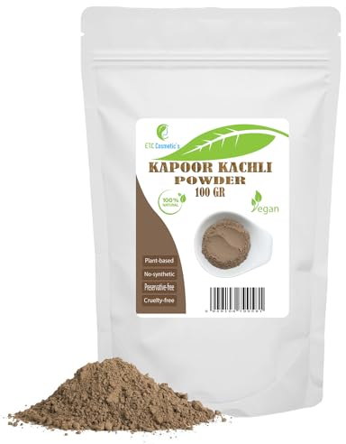 Kapoor kachli poudre - 100 gr - augmente la vitalité des cheveux, donne plus de volume, rend les cheveux plus épais