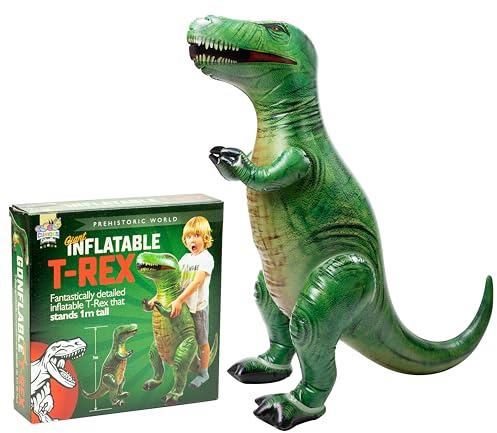Giant Inflatable T-Rex - 1.2 Meter Dinosaur Toy for Kids