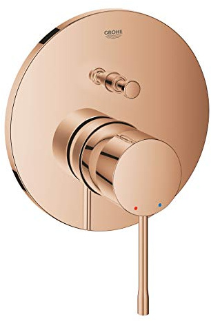GROHE Essence Einbau-Badezimmer-Duscharmatur 2-Wege mit Wechselrichter Warm Sunset 24167DA1