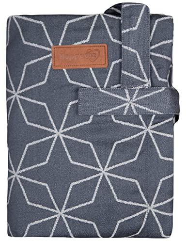 Hoppediz Wickelmax Wickelunterlage für unterwegs, Malmö denim