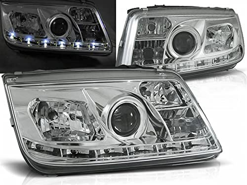 Tuning-Tec Led Scheinwerfer Set in chrom für VW Bora 09.1998-05.2005