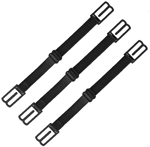 3 Stück BH Träger Halter Clip Damen Rutschfester Verstellbarer BH Clips für Den Rücken Rutschfester Elastischer BH Träger Clip zum Laufen Klettern Training