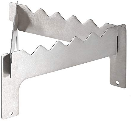 Karlak Support de réchaud à alcool pliable en titane pour l'extérieur, le camping, la randonnée, le pique-nique