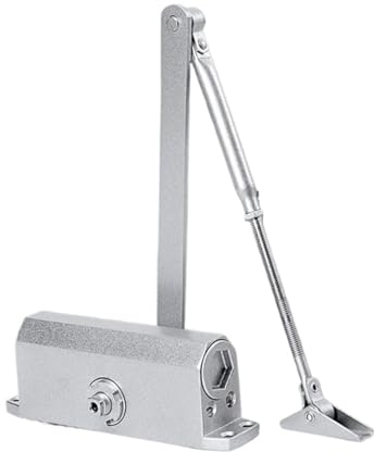VNE 1 Satz verdickter Anti-Diebstahl-Türschließer aus Aluminiumguss, automatischer Türschließer for Haushaltstüren, Externe Brandschutztüren, Puffertürschließer (Size : D1 25-45kg)