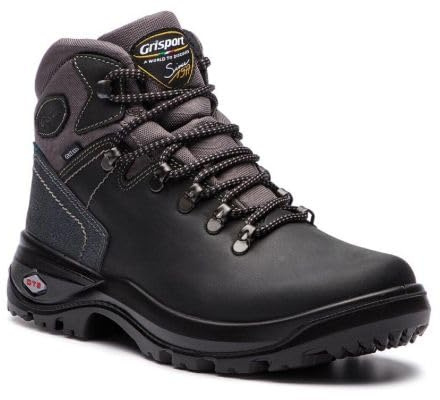 Grisport Scarpe 11590 Gritex P6G Nero Stivale Stivali Escursionismo Stivaletti Montagna Uomo (43)