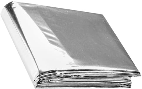 TOYZFRIENDY Película Reflectante Plateada Multifunción para Invernadero Lámina Térmica Reutilizable para Crecimiento Plantas y Emergencias Jardín