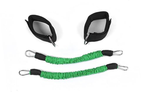 Alipis Bande de Résistance Cheville Élastique pour Entraînement Fitness Sport à Domicile et Salle Corde Tirage Musculation Portable et Confortable pour Niveaux Couleur Couleur Aléatoire