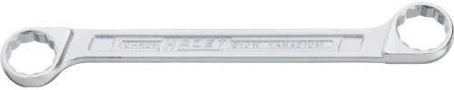 Hazet 610N-16X17 Chiave a Doppio Anello, Argento, Apertura Chiave 16 X 17, Lunghezza 170 mm