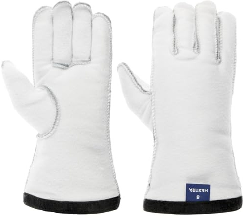 Hestra Heli Ski Liner 5-Finger Undergloves Women/Men - gloves Autumn-Winter Winter - 9 HS cream white