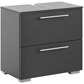 Schildmeyer Waschbeckenunterschrank Carlos 148596, anthrazit, 60,2 x 59,1 x 35 cm