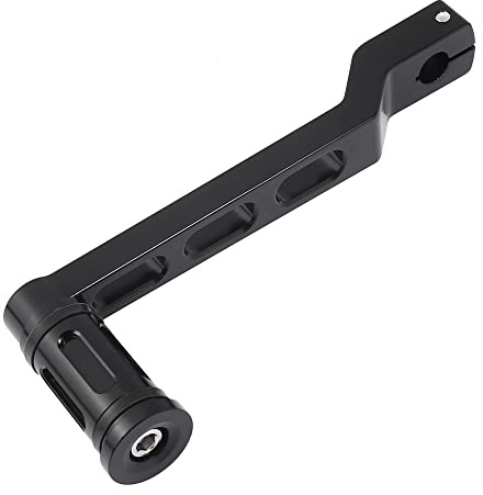 Motoforti Motorrad Schalthebel Kupplungshebel CNC Schaltpedal aus Aluminiumlegierung Shifter Ersatz Schwarz