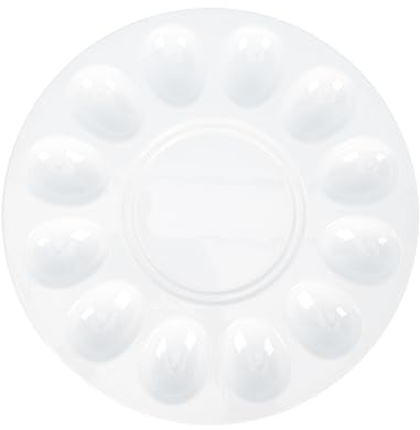 HOLIDYOYO Bandeja para Huevos Rellenos de Occidental Soporte Resistente para Huevos Cocidos Plato Práctico para Almacenamiento Doméstico Diseño Duradero y Fácil de Usar