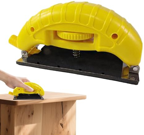 Smid Block | Instrumento manual ergonómico | Herramienta de lijado multifunción ajustable | Ideal para trabajos secos o húmedos en superficies de cemento de madera barnizada